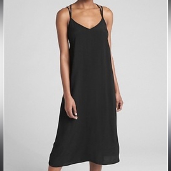 GAP Black Strappy Dress - Picture 3 of 3